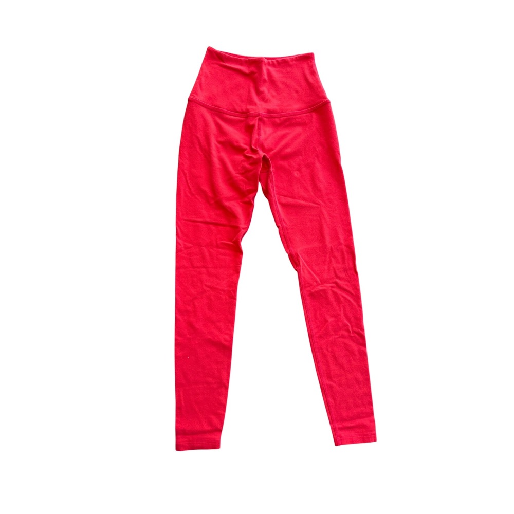 Beyond Yoga Spacedye High Waisted Midi Leggings Red Womens XS Activewear